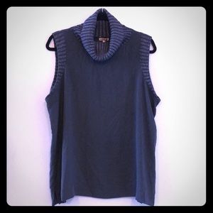 JUICY COUTURE Rayon turtleneck tank top!